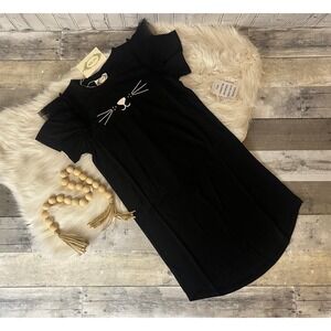 *NEW* Joyfolie Mia Joy Girls Dress Peyton in Black Cat Size 12